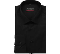 Redmond Modern Fit Hemd schwarz, Einfarbig