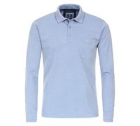 Redmond Polo-Shirt Langarm Uni nah 12 blau 6XL