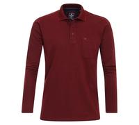 Redmond Polo-Shirt Langarm Uni nah 503 rot 3XL