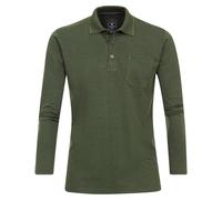 Redmond Casual Regular Fit Poloshirt grün, Einfarbig