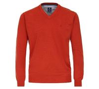 Redmond Pullover Uni 213 V-Ausschnitt Regular Fit einfarbig Terra 213 Herren XXL