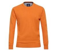 Redmond Pullover Uni 23 Herren Regular Fit Rundhals Einfarbig Beige-Terra XXL