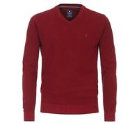 Redmond Casual Regular Fit Pullover rot, Einfarbig