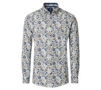 Redmond Comfort Fit Hemd braun, Bedruckt