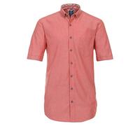 Redmond - Regular Fit - Herren Kurzarm Hemd, (231070999), Größe:4XL, Farbe:Rot(50)