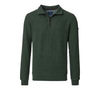 Redmond Regular Fit Troyer grün, Einfarbig