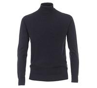 Redmond Rollkragenpullover Regular Fit – blau Melange – XXL