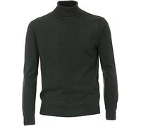 Redmond Casual Regular Fit Rollkragenpullover dukelgrün, Einfarbig