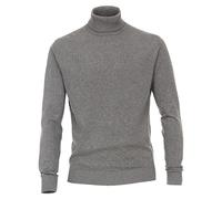 Redmond Regular Fit Rollkragenpullover grau, Einfarbig