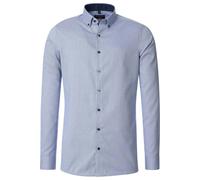 Redmond Slim Fit Hemd blau, Einfarbig