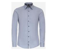 Redmond Slim Fit Hemd blau, Einfarbig
