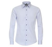 Redmond - Slim Fit - Herren Langarm Hemd, (231700130), Größe:L, Farbe:Blau(10)