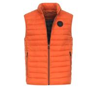 Redmond Regular Fit Outdoor Weste braun, Einfarbig