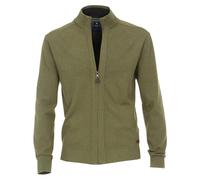 Redmond Casual Regular Fit Cardigan oliv, Melange