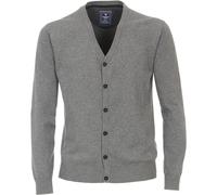 Redmond Strickjacke Uni 70 grau 3XL