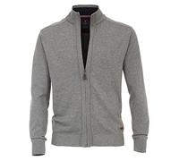 Redmond Regular Fit Cardigan grau, Einfarbig