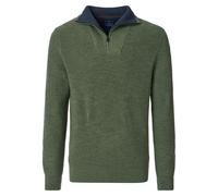 Redmond Regular Fit Troyer grün, Einfarbig