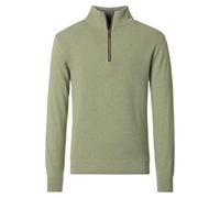 Redmond Regular Fit Troyer grün, Einfarbig