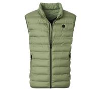 Redmond Casual Regular Fit Outdoor Weste grün, Einfarbig