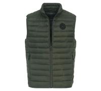 Redmond Weste uni Grün XXL