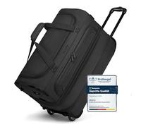Redolz Duffle Essentials 2-Rollen Reisetasche 55 cm M mit Dehnfalte black (TAS020792)