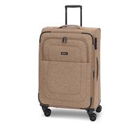 Redolz Essentials 12 MEDIUM 4-Rollen Trolley 67 cm mit Dehnfalte coffee (TAS020491)
