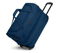 Redolz Duffle Essentials 2-Rollen Reisetasche 55 cm M mit Dehnfalte beige