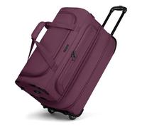 Redolz Duffle Essentials 2-Rollen Reisetasche 55 cm M mit Dehnfalte rot