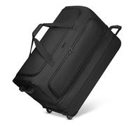 Redolz Duffle Essentials 2-Rollen Reisetasche 80 cm XL mit Dehnfalte Sondergröße schwarz