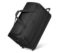 REDOLZ XXL sehr große Jumbo Trolley-Reisetasche mit Rollen 90 cm [Sondergröße] Volumen mit Dehnfalte erweiterbar von 150 auf 185 Liter | extra Bodenfach für Männer & Frauen (Duffle Essentials)