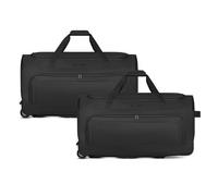 REDOLZ Zwei große L Trolley-Reisetaschen mit Rollen 71 cm | 83 Liter | 2-teiliges Set (L+L) für Männer & Frauen (Duffle Essentials)