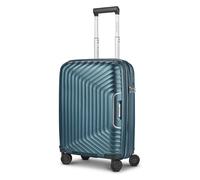 Redolz Essentials 01 4 Rollen Kabinentrolley 53 cm mit Dehnfalte blue metallic Herren