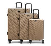 Redolz Essentials 07 3-SET 4 Rollen Kofferset 3-teilig beige