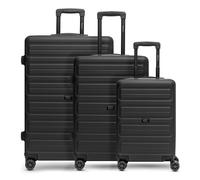 REDOLZ Hartschalen Koffer-Set 3-teilig | Leichte Reise-Trolleys aus hochwertigem, robustem ABS Material | Ultra-leicht für Damen & Herren | 4 Doppelrollen & TSA-Schloss (Essentials 08)