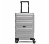 Redolz Essentials 08 CABIN 4 Rollen Kabinentrolley 55 cm silberfarben