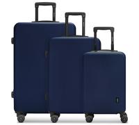 Redolz Essentials 09 3-SET 4 Rollen Kofferset 3-teilig dark-blue (TAS007962) blau