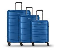 Redolz Essentials 10 3-SET 4 Rollen Kofferset 3-teilig blau