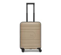 Redolz Essentials 11 4 Rollen Kabinentrolley 55 cm mit Dehnfalte beige