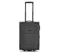 Redolz Essentials 12 2 Rollen Kabinentrolley S 55 cm mit Dehnfalte black (TAS015628)