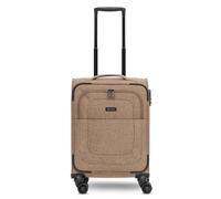 Redolz Essentials 12 CABIN 4 Rollen Kabinentrolley 55 cm braun