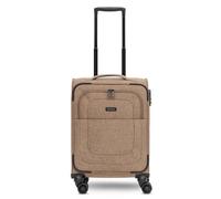 Redolz Essentials 12 CABIN 4 Rollen Kabinentrolley 55 cm braun