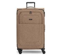 Redolz Essentials 12 LARGE 4 Rollen Trolley 79 cm mit Dehnfalte braun