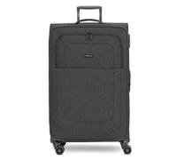 Redolz Essentials 12 LARGE 4 Rollen Trolley 79 cm mit Dehnfalte black2 (RD12374-2-01) schwarz