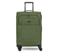 Redolz Essentials 12 MEDIUM 4-Rollen Trolley 67 cm mit Dehnfalte grün