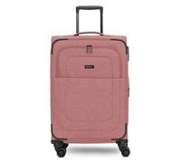 Redolz Essentials 12 MEDIUM 4-Rollen Trolley 67 cm mit Dehnfalte rose (TAS003942) rosa