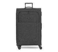 REDOLZ Trolley Essentials 12 LARGE – 4 Rollen, 79 cm, mit Dehnfalte – schwarz