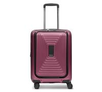 Redolz Essentials 14 4 Rollen Kabinentrolley S 55 cm Laptopfach mit Dehnfalte rot