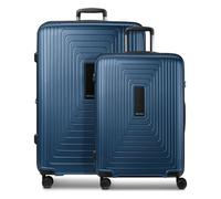 Redolz Essentials 14 4 Rollen Kofferset 2-teilig mit Dehnfalte blau