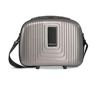 REDOLZ Hartschalen Handgepäck Kosmetik-Koffer | Stabiles Beauty-Case mit Aufsteckfunktion |34 x 17 x 27 cm aus leichtem Polypropylen (Essentials 14)
