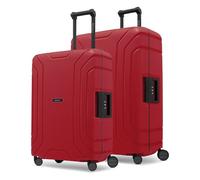 Redolz Essentials 15 4-Rollen Kofferset 2tlg. mit Dreipunktverschluss rot
